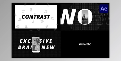 Contrast Slideshow for After Effects (Videohive 47834850) - AE Project