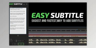 Easy Subtitle (Videohive 31478229) - AE Project