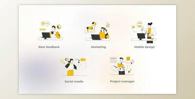 Project Manager – Simple Concept (Videohive 45848443) - AE Project