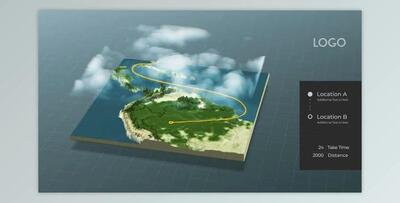 World Map Connector (Videohive 29504986) - AE Project For 3d, delivery, globe, logistics