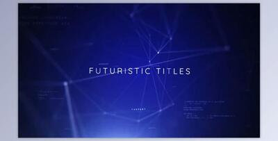 Futuristic Titles (Motionarray 975345) - AE Project