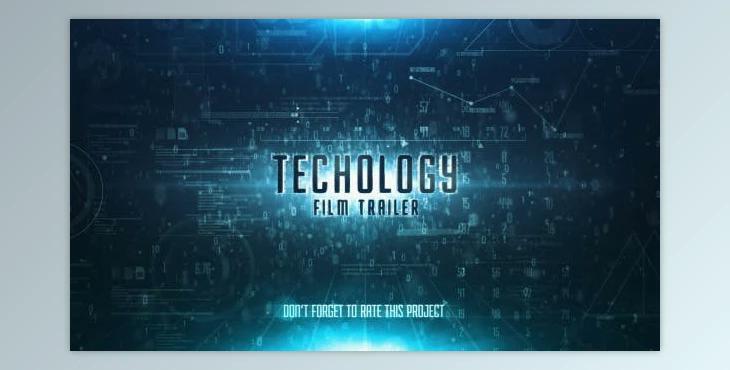 Sky Technology Film Trailer (Videohive 11793815) - AE Project
