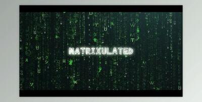 Matrix Opener (Videohive 38944165) - AE Project
