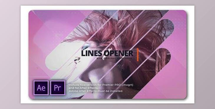 Lines Universal Media Opener (Videohive 32175322) - PR Project
