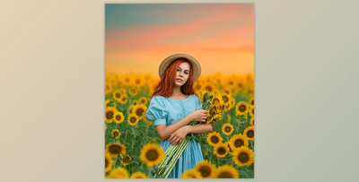 Lilia alvarado The Girl With Sunflowers Editing Tutorial