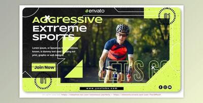 Aggressive Extreme Sports (Videohive 32159860) - AE Project