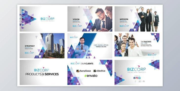Triangle Corporate Profile (Videohive 17814335) - AE Project