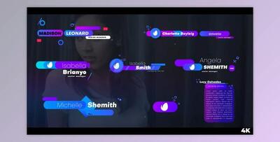 Creative and Dynamic Lower Thirds (Videohive 39890825) - AE Project