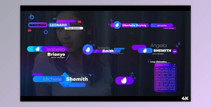 Creative and Dynamic Lower Thirds (Videohive 39890825) - AE Project