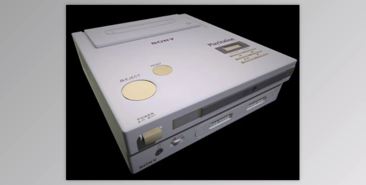 Super NES CD-ROM 3D Model