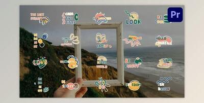 Abstract Colorful Titles for Premiere Pro (Videohive 51949369)