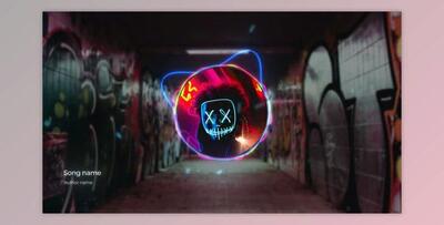 Neon Lines Visualizer (Videohive 45057800) - AE Project