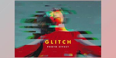 RGB Glitch Photo Effect GraphicRiver-33926075 (PSD)