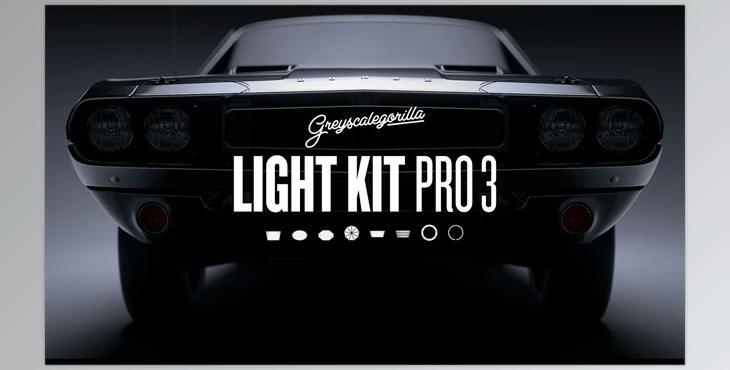 GreyScaleGorilla – Light Kit Pro 3 for Cinema 4D (Win, Mac)