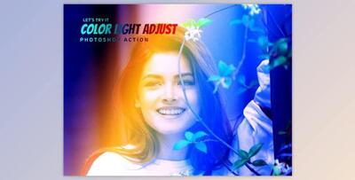 Color Light Adjust Photoshop Action By MRI STUDIO (Atn)