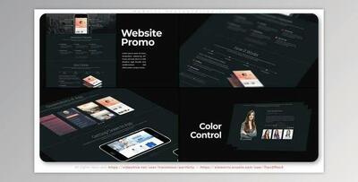 Website Presentation Z1 (Videohive 31599731) - AE Project
