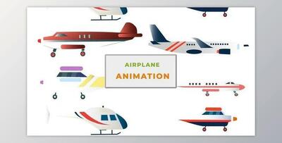 Airplane Pack Animation (Videohive 42802998) - AE Project