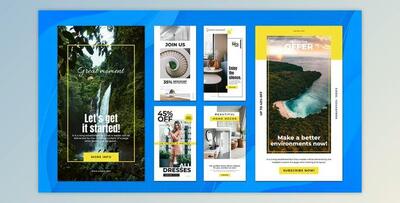 Instagram Story V40 - AE Project Videohive 31391850