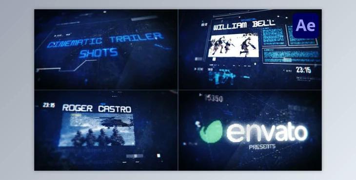 Cinematic Trailer Shots for After Effects (Videohive 46326119) - AE Project
