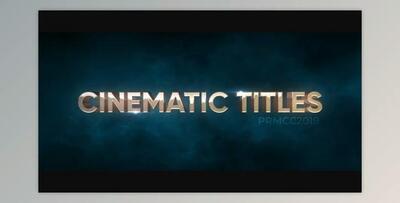3D Cine Titles (Videohive 26070586) - PR Project