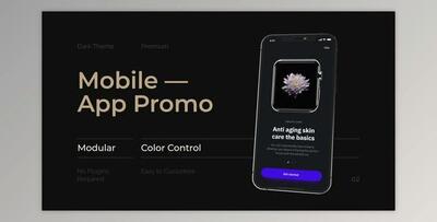 Mobile Minimal App Promo (Videohive 31542689) - AE Project