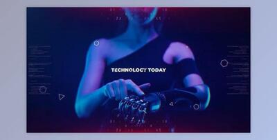 Technology Today Opener (Videohive 47237217) - AE Project