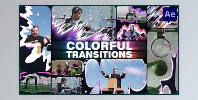 Colorful Transitions for After Effects (Videohive 48586801) - AE Project
