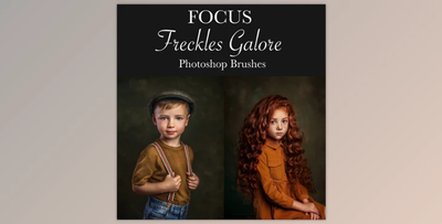 Focus with CA Neil – Freckles Galore Photoshop Brushes