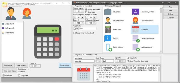 SVGIconImageList VCL & FMX v4.2.1 Retail + Source Code