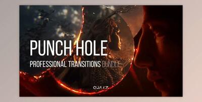 Punch Hole Transitions for After Effects (Videohive 55612450) - AE Project