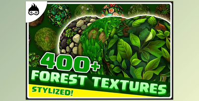Unity Asset - 400+ Stylized Forest Textures – Grass, Mud, Dirt, Forest Ground & More v1.1.0