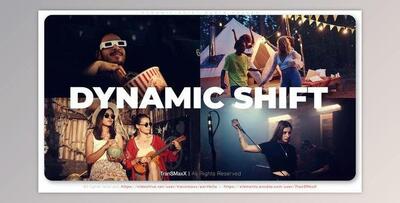 Dynamic Shift Media Opener (Videohive 51795084) - AE Project