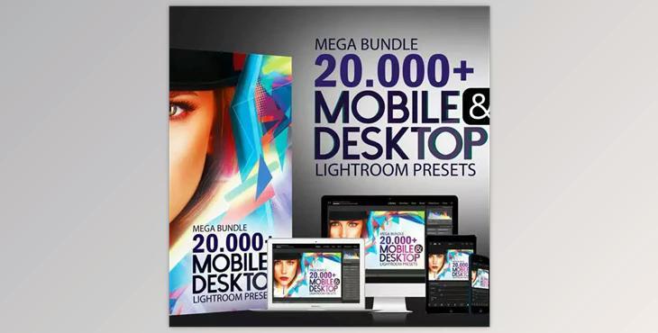 MasterBundles 20,000+ Mega bundle Mobile and Desktop Lightroom Presets