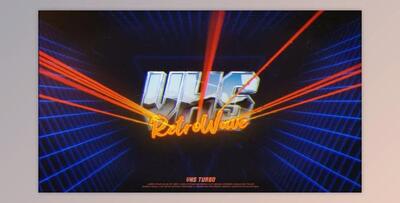 Retro VHS Logo (Videohive 24647787) - AE Project