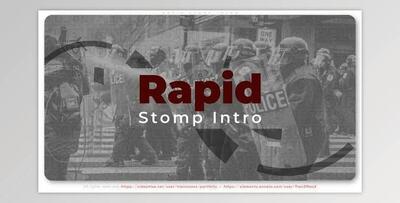 Rapid Stomp Intro (Videohive 30506733) - AE Project