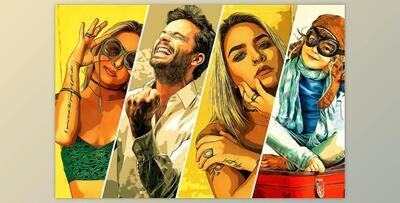 Vector Cartoon Maker Action By U Design