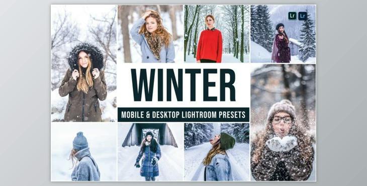 Winter Mobile and Desktop Lightroom Presets by Laksmitagraphics