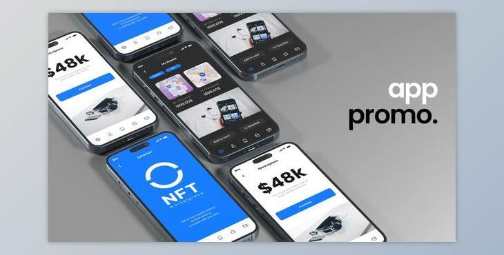 iPhone 15 Pro Mockup Pack (Videohive 49900829) - AE Project