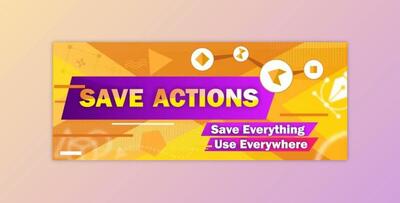 Aescripts Save Actions v1.4