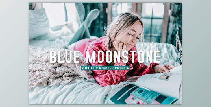 Blue Moonstone Pro Lightroom Presets CreativeMarket - 10277027