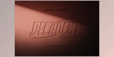 Embossing Logo Mockup - 92528922