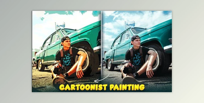 Cartoonist Painting GLR5DBV