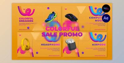 Colorful Sale Promo (Videohive 36332545) - AE Project