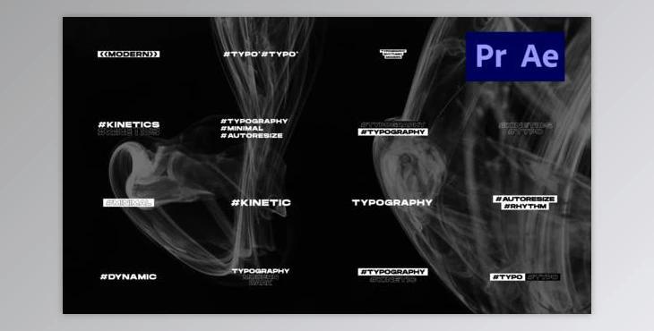 Clean Typography (Videohive 31104206) - AE Project