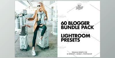 60 Lightroom presets Bloggers Bundle CreativeMarket - 2320036