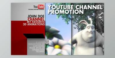 Youtube Channel Promotion (Videohive 3831409) - AE Project