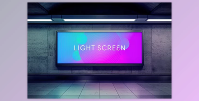 LED Screen Mockup - 280949388
