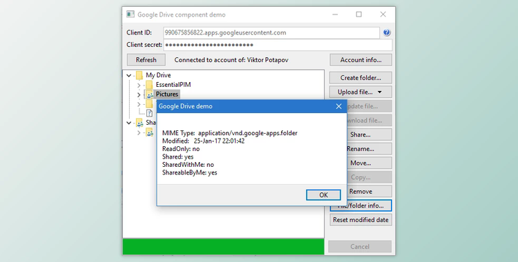 AstonSoft Google Drive Delphi Component v4.5.1 (18 Jan 2022) for D7-D11 Alexandria + CRACK