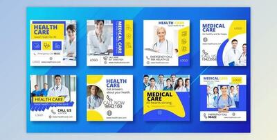 Medical Health Promo Instagram Post V26 (Videohive 29812625) - AE Project