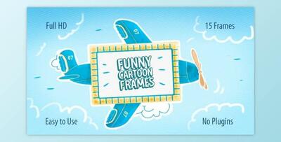 Funny Cartoon Frames (Videohive 19717247) - AE Project